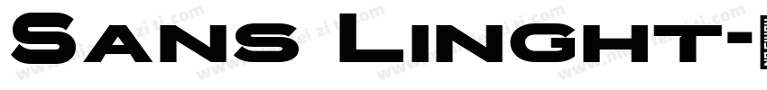 Sans Linght字体转换